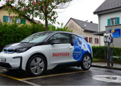 Swiss E-Car Auslastung Januar bis Juni 2022