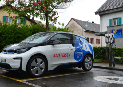 Swiss E-Car Auslastung 2024